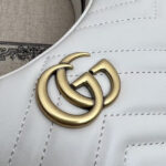 Gucci GG Marmont A mini bag in the shape of a half-moon